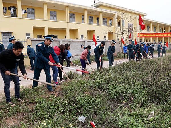 Đoàn cơ sở Trung đoàn 927 phát động thi đua 