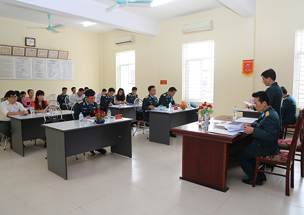 Xưởng in PK-KQ tổ chức hội nghị cán bộ, công nhân viên chức năm 2017