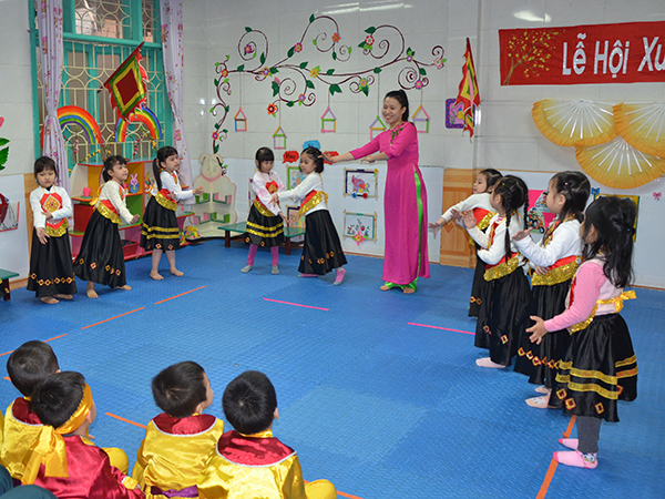 Hai trường mầm non của Quân chủng PK-KQ làm tốt công tác giáo dục mầm non