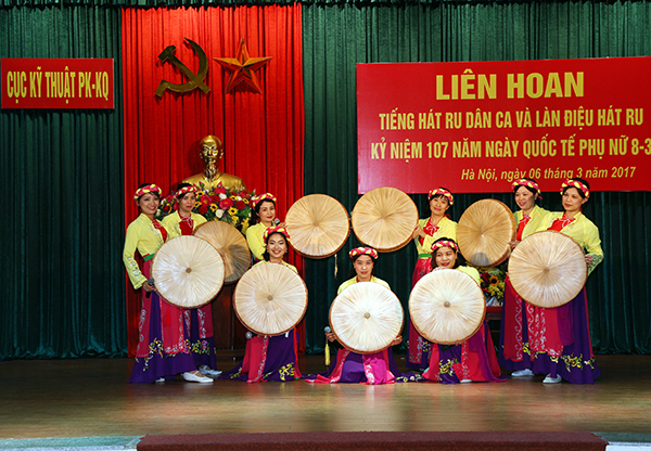 Hội Phụ nữ cơ quan Cục Kỹ thuật tổ chức Liên hoan 