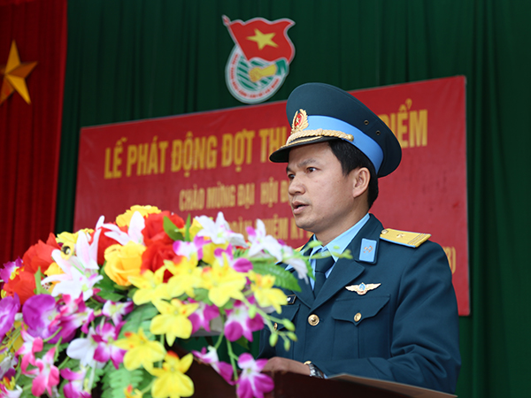 Đoàn cơ sở Lữ đoàn 28 phát động đợt thi đua lập thành tích chào mừng Đại hội đại biểu nhiệm kỳ 2017-2022