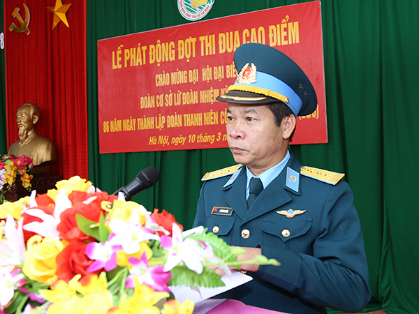 Đoàn cơ sở Lữ đoàn 28 phát động đợt thi đua lập thành tích chào mừng Đại hội đại biểu nhiệm kỳ 2017-2022