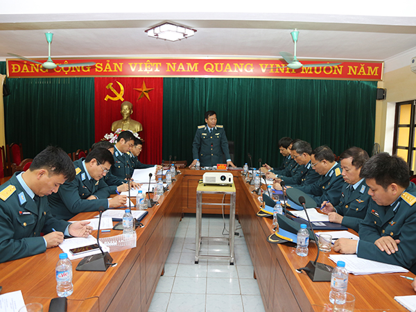 Quân chủng kiểm tra công tác chuẩn bị kỷ niệm 50 năm ngày truyền thống của Trường Trung cấp Kỹ thuật PK-KQ