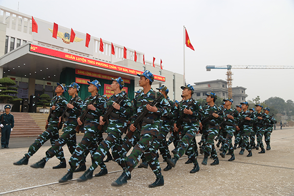 Lễ ra quân huấn luyện và khai mạc huấn luyện chiến sĩ mới năm 2017 tại Lữ Đoàn 26