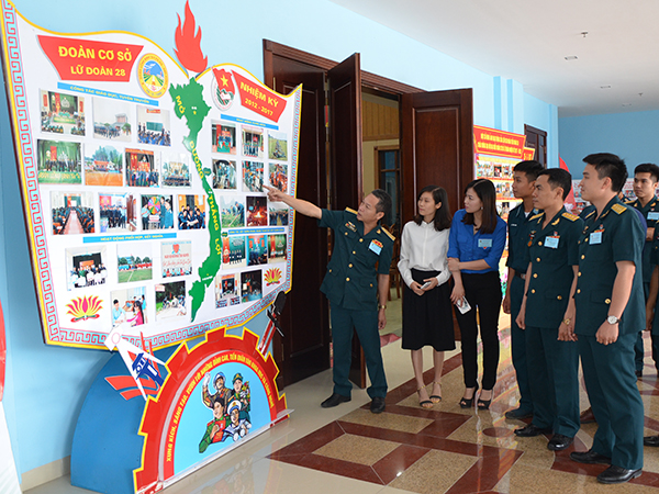 Đoàn cơ sở Lữ đoàn 28 tổ chức Đại hội nhiệm kỳ 2017-2022