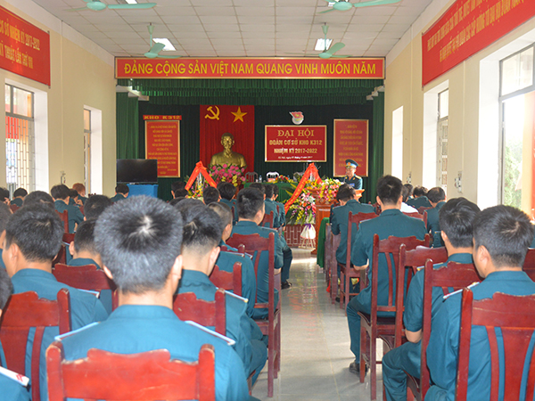 Đoàn cơ sở Kho K312 (Cục kỹ thuật) Đại hội nhiệm kỳ 2017-2022