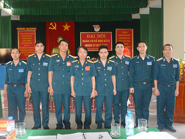 Đoàn cơ sở Kho K312 (Cục kỹ thuật) Đại hội nhiệm kỳ 2017-2022