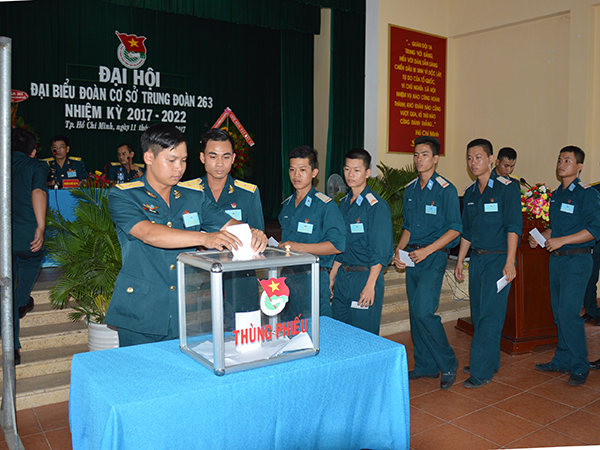 Các Đoàn cơ sở tổ chức Đại hội nhiệm kỳ 2017-2022