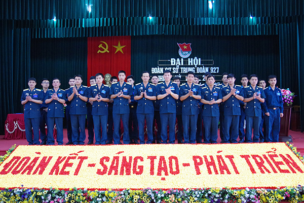 Đoàn cơ sở Trung đoàn 927 tổ chức Đại hội nhiệm kỳ 2017-2022