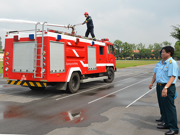 Quân chủng PK-KQ kiểm tra công tác chuẩn bị Lễ mít tinh hưởng ứng