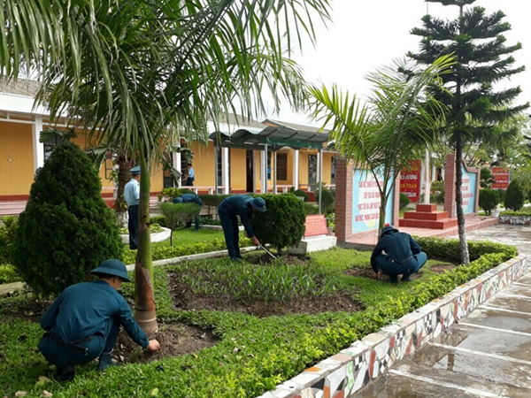 Trung đoàn 295 phát huy nội lực, xây dựng doanh trại chính quy, xanh, sạch, đẹp