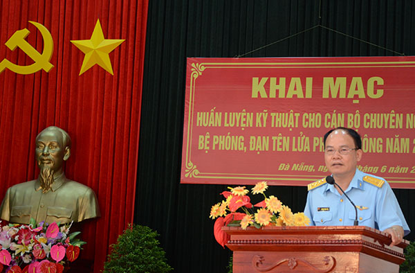 Cục Kỹ thuật Quân chủng PK-KQ Khai mạc lớp huấn luyện chuyên ngành bệ phóng, đạn tên lửa
