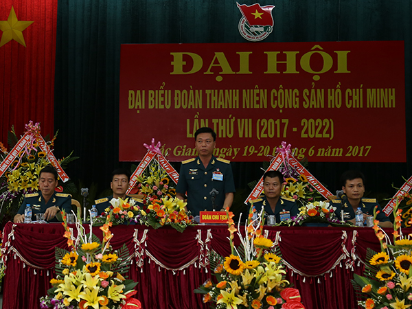 Sư đoàn 365 tổ chức Đại hội Đại biểu Đoàn TNCS Hồ Chí Minh lần thứ VII (2017-2022)