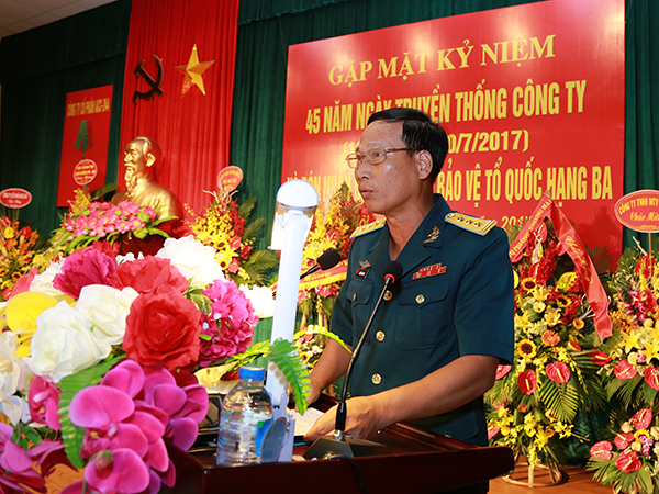 Công ty cổ phần ACC-244 tổ chức gặp mặt truyền thống và đón nhận Huân chương Bảo vệ Tổ quốc hạng Ba