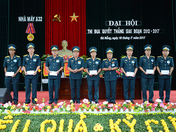 Nhà máy A32 tổ chức Đại hội Thi đua Quyết thắng giai đoạn 2012 - 2017