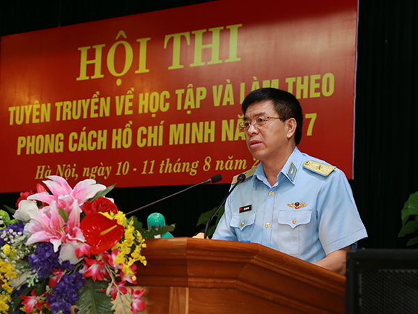 Quân chủng PK-KQ tổ chức Hội thi Tuyên truyền về học tập và làm theo phong cách Hồ Chí Minh