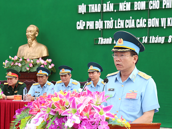 Quân chủng PK-KQ tổ chức Hội thao bắn, ném bom đối với các đơn vị không quân