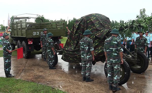 Sư đoàn 365 tổ chức huấn luyện cán bộ tham gia diễn tập