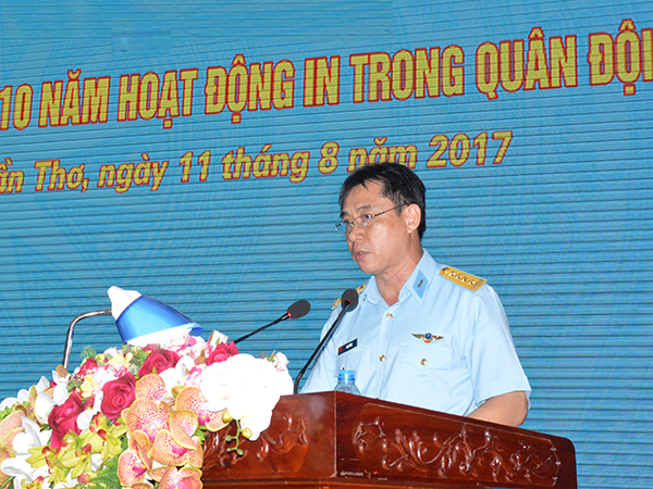 Tổng cục Chính trị tổ chức hội nghị tổng kết 10 năm hoạt động in trong Quân đội