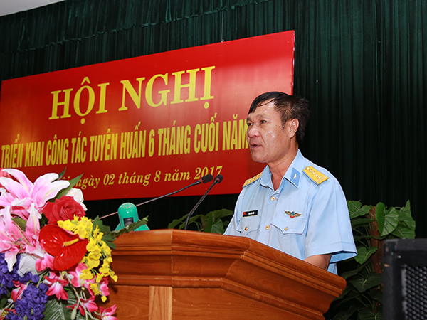 Cục Chính trị Quân chủng PK-KQ triển khai công tác tuyên huấn 6 tháng cuối năm 2017