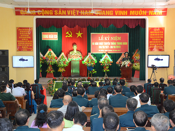 Trung đoàn Không quân 930 kỷ niệm 40 năm ngày truyền thống