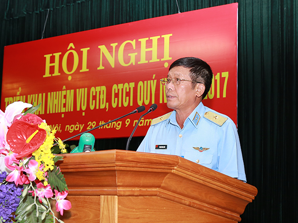 Cục Chính trị triển khai nhiệm vụ công tác Đảng, công tác chính trị quý 4 năm 2017