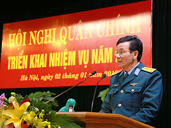 Cục Chính trị Quân chủng Phòng không - Không quân tổ chức Hội nghị quân chính triển khai nhiệm vụ năm 2018