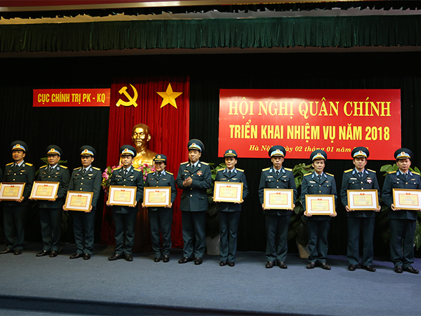 Cục Chính trị Quân chủng Phòng không - Không quân tổ chức Hội nghị quân chính triển khai nhiệm vụ năm 2018