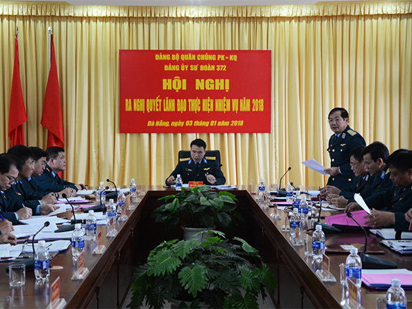 Sư đoàn 372, Sư đoàn 375 triển khai nhiệm vụ năm 2018