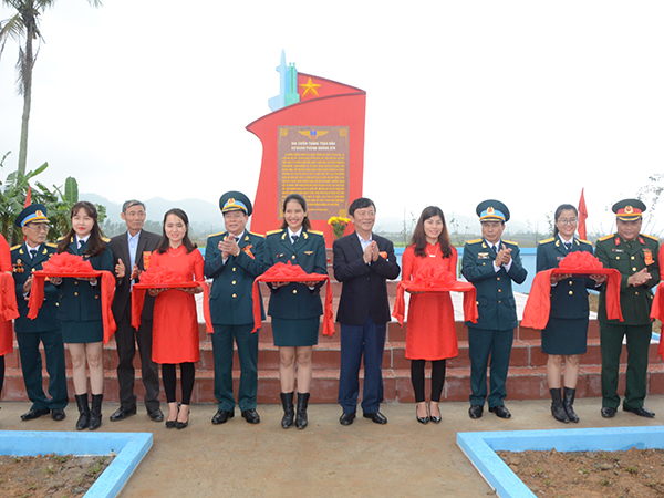 Sư đoàn 375 khánh thành “Bia chiến thắng trận đầu”