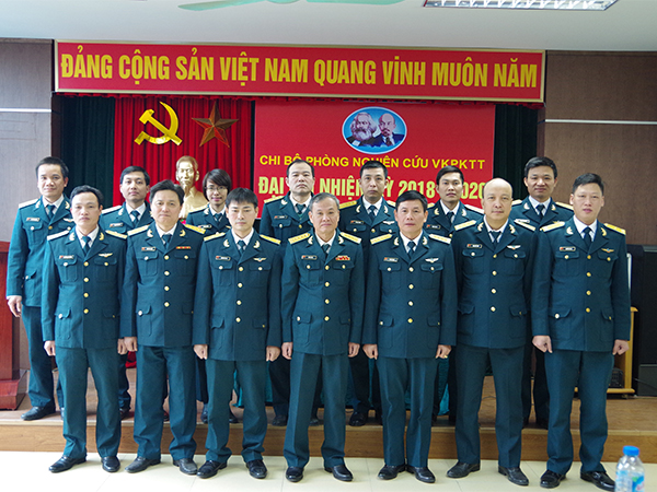 Các chi bộ thuộc Đảng bộ Viện Kỹ thuật PK-KQ tổ chức thành công Đại hội nhiệm kỳ 2018-2020
