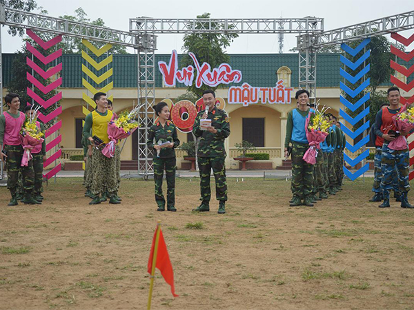 Tuổi trẻ Học viện Phòng không - Không quân tham gia ghi hình chương trình “Vui Xuân Mậu Tuất”