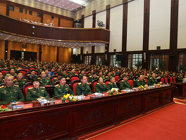 Hội nghị tổng kết 25 năm thực hiện Cuộc vận động “Xây dựng môi trường văn hóa tốt đẹp, lành mạnh, phong phú trong Quân đội” gắn với phong trào “Toàn dân đoàn kết xây dựng đời sống văn hóa” (1992-2017)