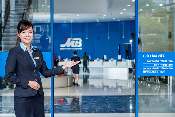 Năm 2017, lợi nhuận của MB đạt 5.355 tỷ đồng