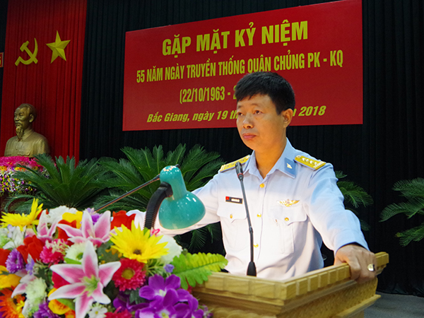Sư đoàn 365 tổ chức gặp mặt kỷ niệm 55 năm ngày truyền thống Quân chủng PK-KQ