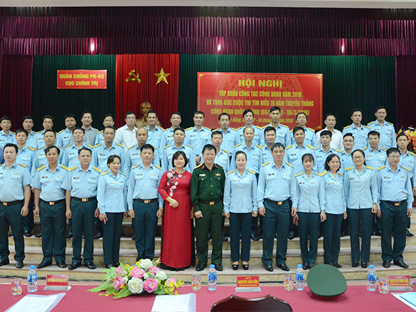 Quân chủng Phòng không - Không quân tập huấn nghiệp vụ công tác công đoàn năm 2018