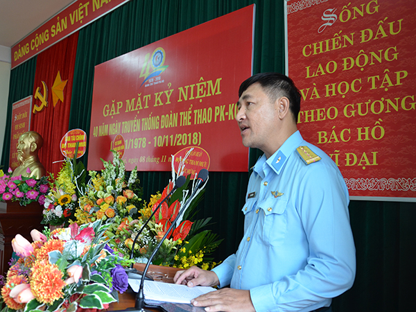 Đoàn Thể thao PK- KQ gặp mặt kỷ niệm 40 năm ngày truyền thống