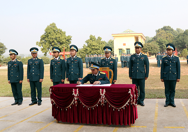 Trung đoàn 291 phát động thi đua cao điểm “60 ngày luyện giỏi, rèn nghiêm, quản lý vững chắc bầu trời Tổ quốc”
