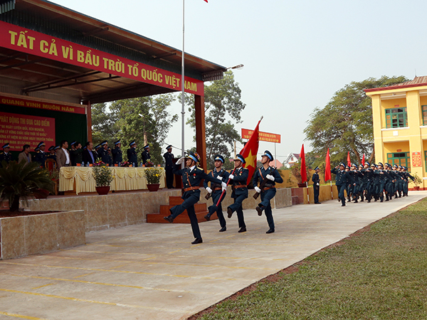Trung đoàn 291 phát động thi đua cao điểm “60 ngày luyện giỏi, rèn nghiêm, quản lý vững chắc bầu trời Tổ quốc”