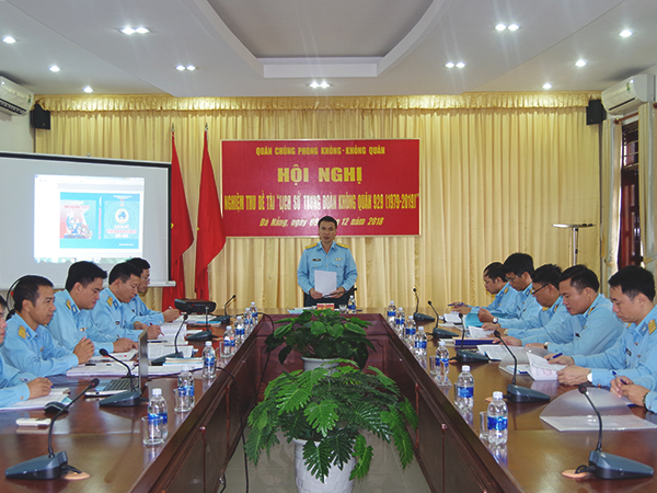 Sư đoàn 372 nghiệm thu đề tài “Lịch sử Trung đoàn Không quân 929 giai đoạn 1979-2019”