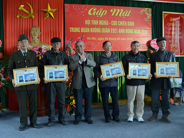 Gặp mặt Hội Tình nghĩa - Cựu chiến binh Trung đoàn 921