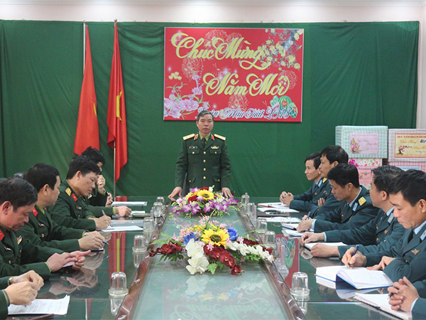 Tổng cục Chính trị kiểm tra và chúc Tết Trung đoàn 213 (Sư đoàn 363)