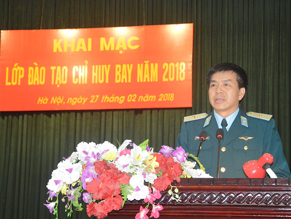 Quân chủng Phòng không - Không quân khai mạc lớp đào tạo chỉ huy bay năm 2018