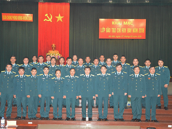 Quân chủng Phòng không - Không quân khai mạc lớp đào tạo chỉ huy bay năm 2018