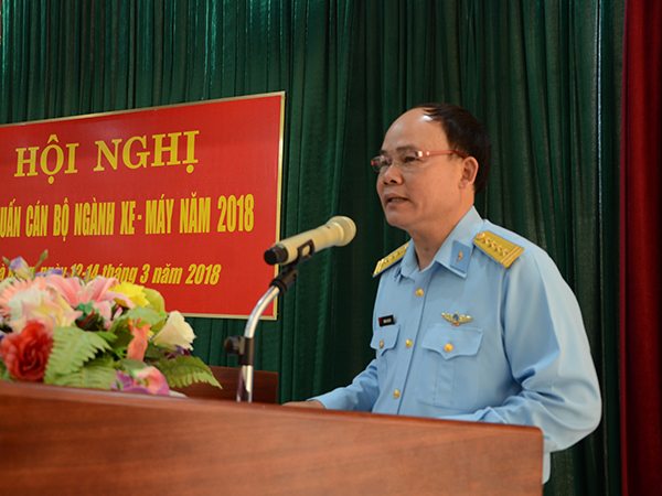 Quân chủng Phòng Không - Không quân tập huấn cán bộ ngành Xe - Máy