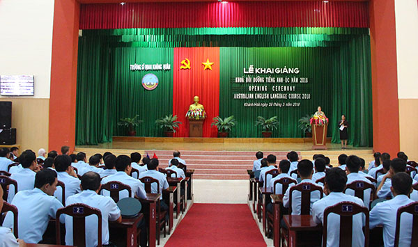 Trường Sĩ quan Không quân bồi dưỡng tiếng Anh cho cán bộ, giảng viên, học viên