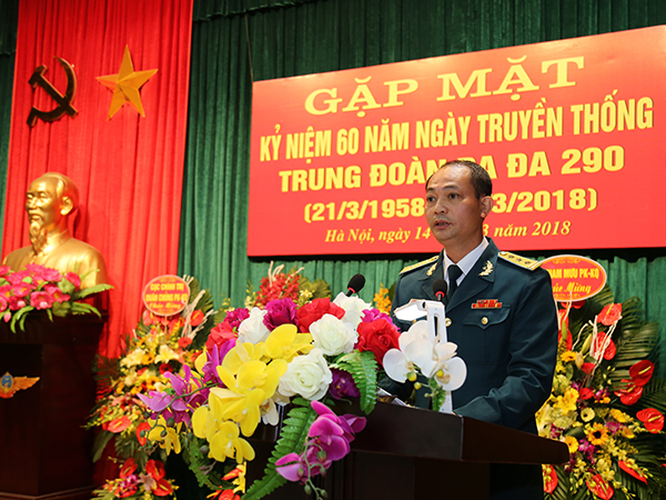 Trung đoàn ra đa 290 kỷ niệm 60 năm ngày truyền thống