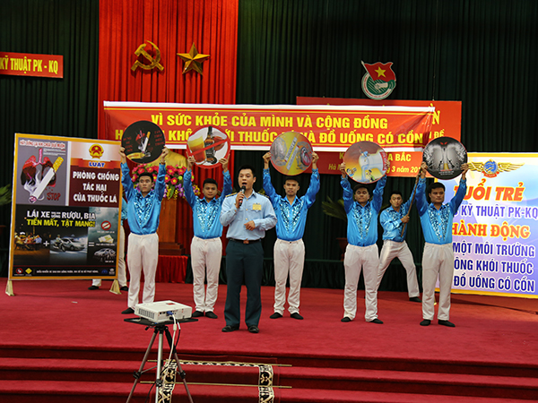 Cục Kỹ thuật tổ chức Hội thi tuyên truyền “Tuổi trẻ Cục Kỹ thuật với vấn đề sử dụng đồ uống có cồn và thuốc lá” khu vực phía Bắc