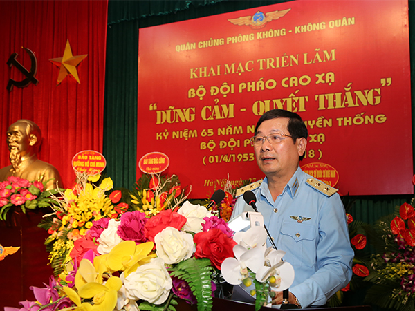 Triển lãm “Bộ đội Pháo cao xạ Dũng cảm - Quyết thắng”