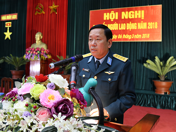 Nhà máy A31 tổ chức Hội nghị đại biểu người lao động năm 2018